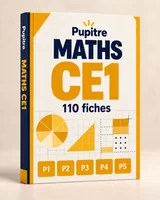 Volume Pupitre Maths CE1 — 110 fiches