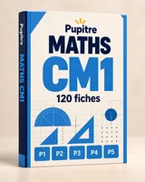 Volume Pupitre Maths CM1 — 120 fiches